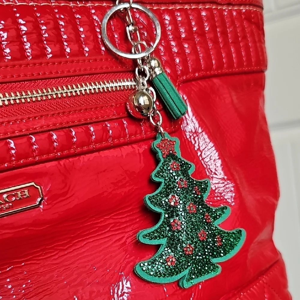 Coach 2011 Red Patent Leather Tote